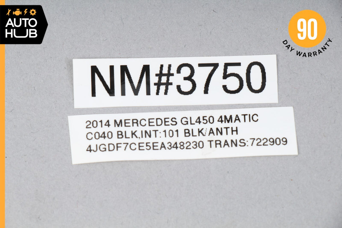 Mercedes X166 GL450 GLS550 3rd Row Left Seat Folding Power Switch Button OEM - photo 10