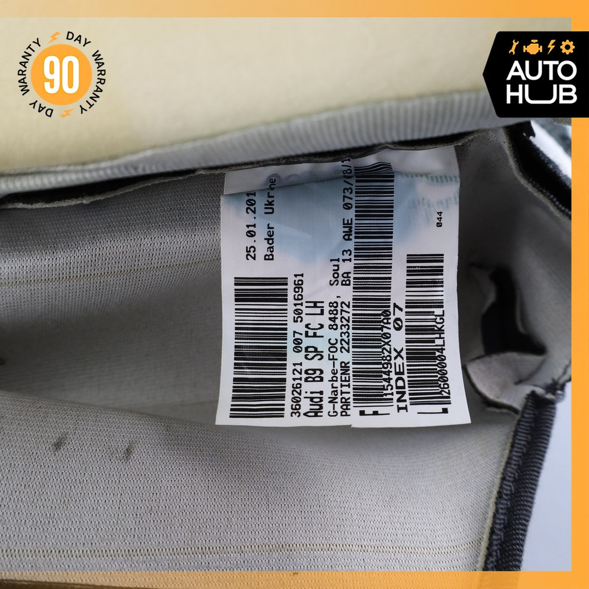 18-24 Audi B9 A5 Sport Front Left Lower Bottom Seat Cushion OEM - photo 19