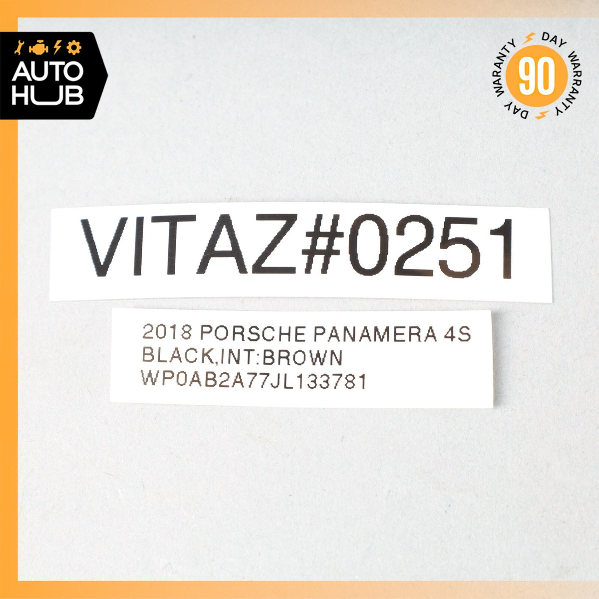 Porsche Panamera 4S 971 Rear Left or Right ABS Sensor Wire Harness OEM 6k - photo 8