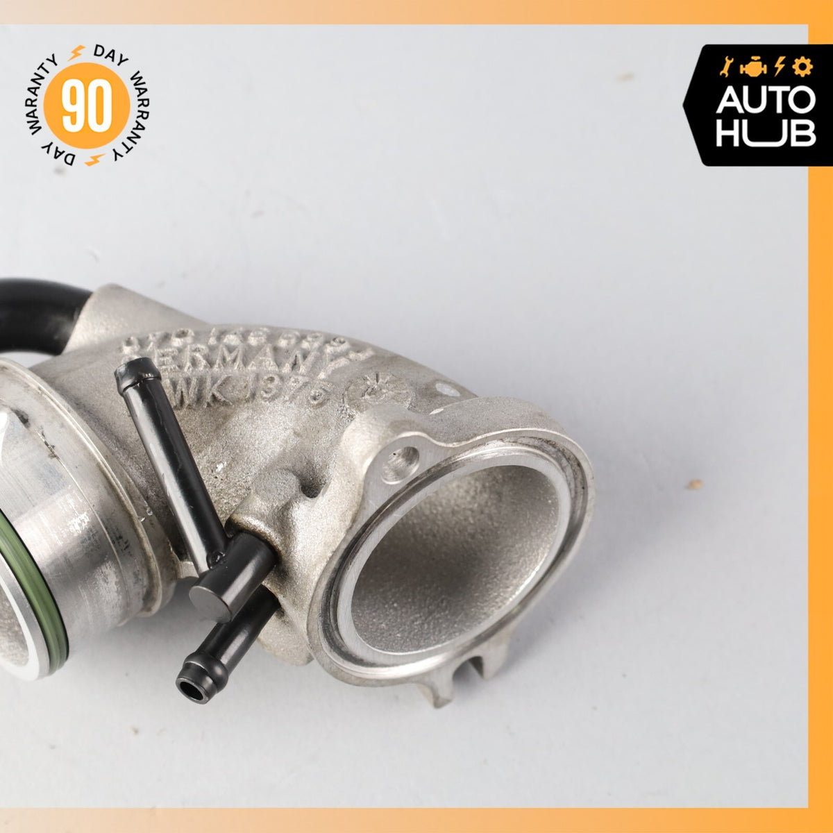 Bentley Continental GTC 6.0L Right Turbo Air Intake Guide Tube Pipe Duct OEM 63k - photo 4