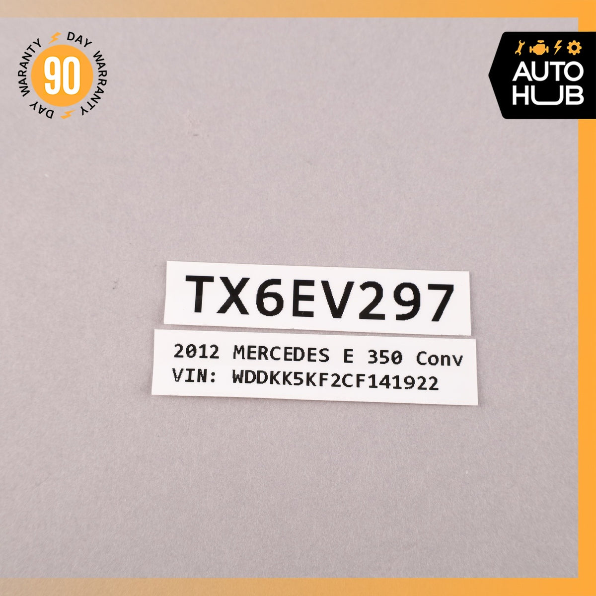 10-17 Mercedes W207 E350 E550 Right Side Seat Belt Feeder Motor OEM - photo 12