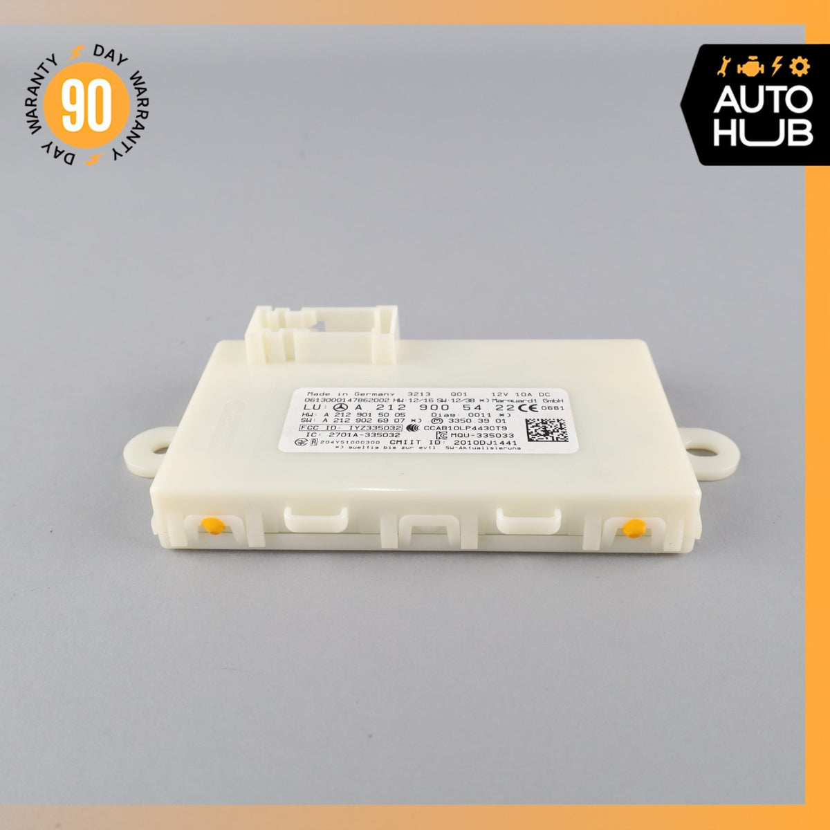 13-20 Mercedes W212 E350 CLS400 SL550 E550 Keyless Go Entry Control Module OEM - photo 5