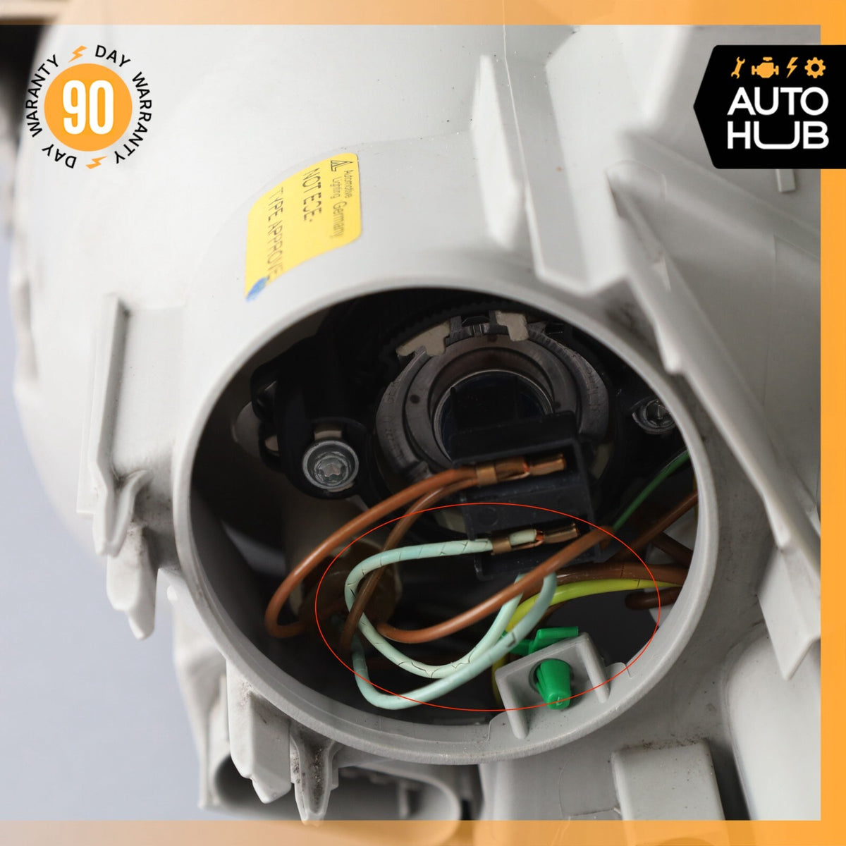 03-08 Mercedes R230 SL500 SL55 AMG Right Passenger Side Headlight Lamp Xenon OEM - photo 19