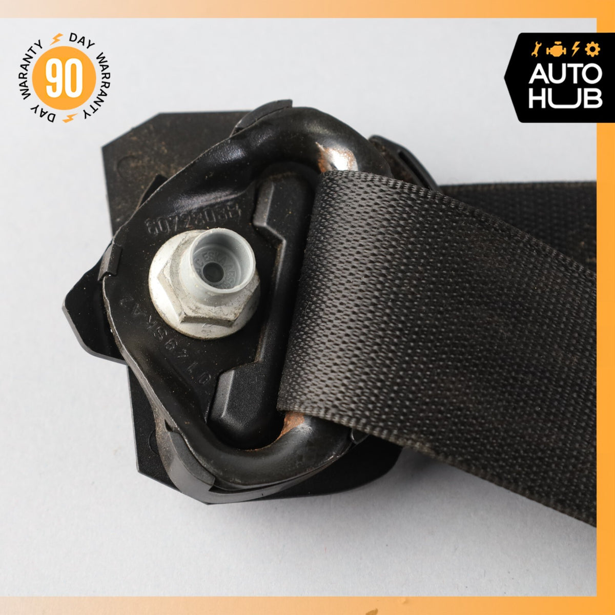 06-11 Mercedes W219 CLS550 CLS55 Front Left Driver Side Seat Belt Black OEM - photo 8