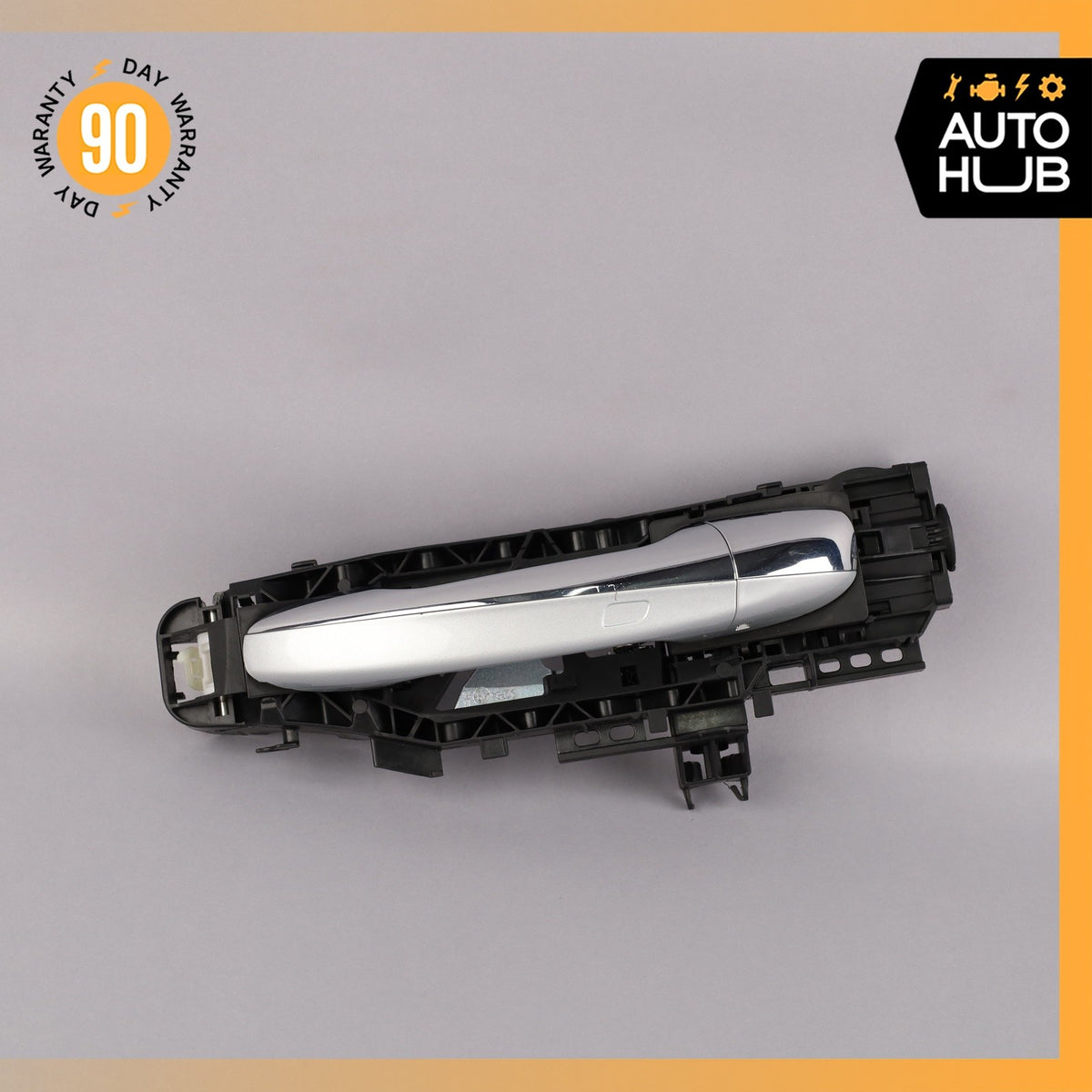 Mercedes W213 E300 E350 Front Left Exterior Door Handle Keyless Go Silver OEM - photo 1