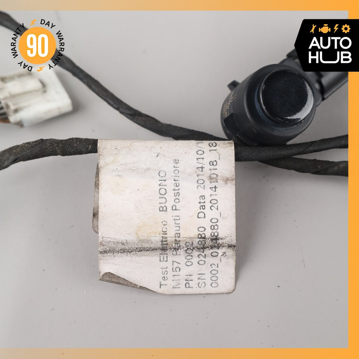 Maserati Ghibli M157 Quattroporte Rear Bumper Parking Wire Harness w/ Sensor OEM - photo 21