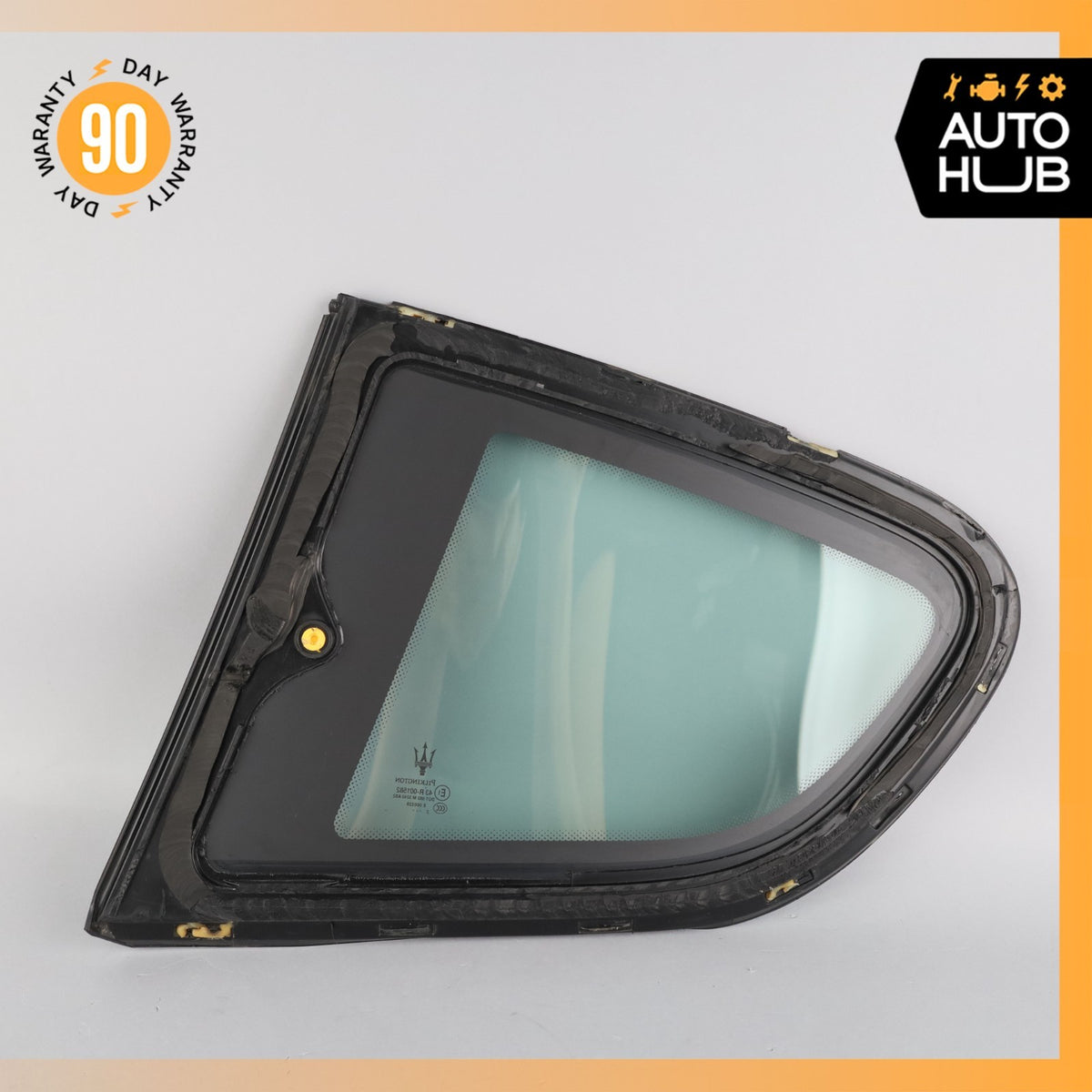 Maserati GranTurismo M145 Coupe Rear Right Side Quarter Window Glass OEM 60k - photo 7
