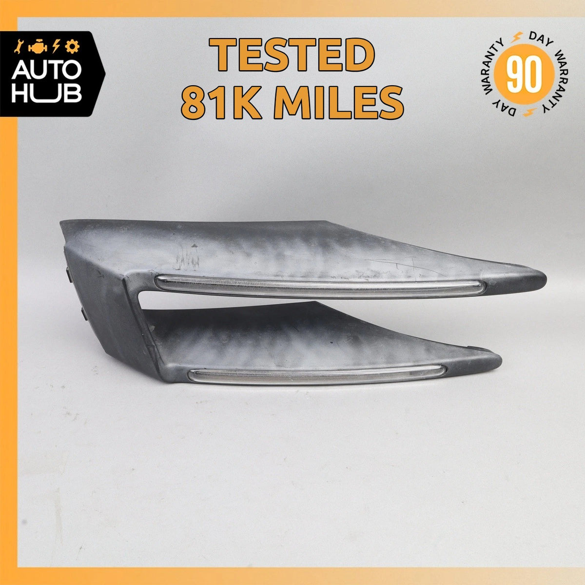 15-18 Porsche Macan Turbo 95B Right LED Daytime Running Light Fog Lamp Set OEM - photo 1