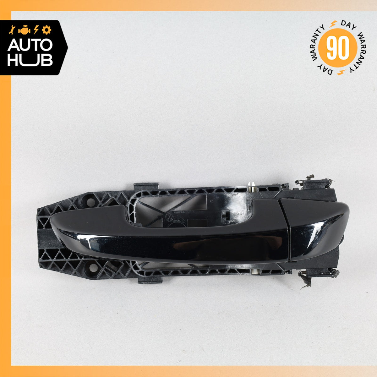 11-18 Porsche Cayenne 958 Rear Left Exterior Door Handle Black OEM - photo 2