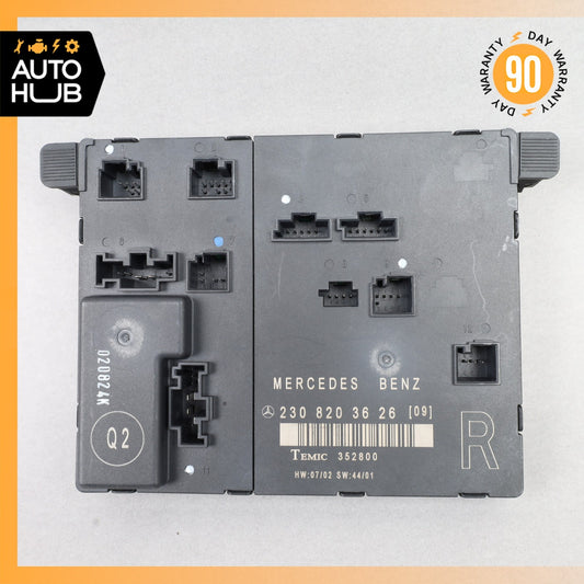 03-12 Mercedes R230 SL500 SL550 SL55 AMG Door Control Module Right Side OEM - photo 1