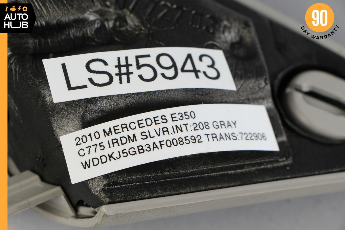 10-17 Mercedes W207 E350 E550 E400 Coupe Left Side Door Tweeter Trim Grey OEM - photo 12