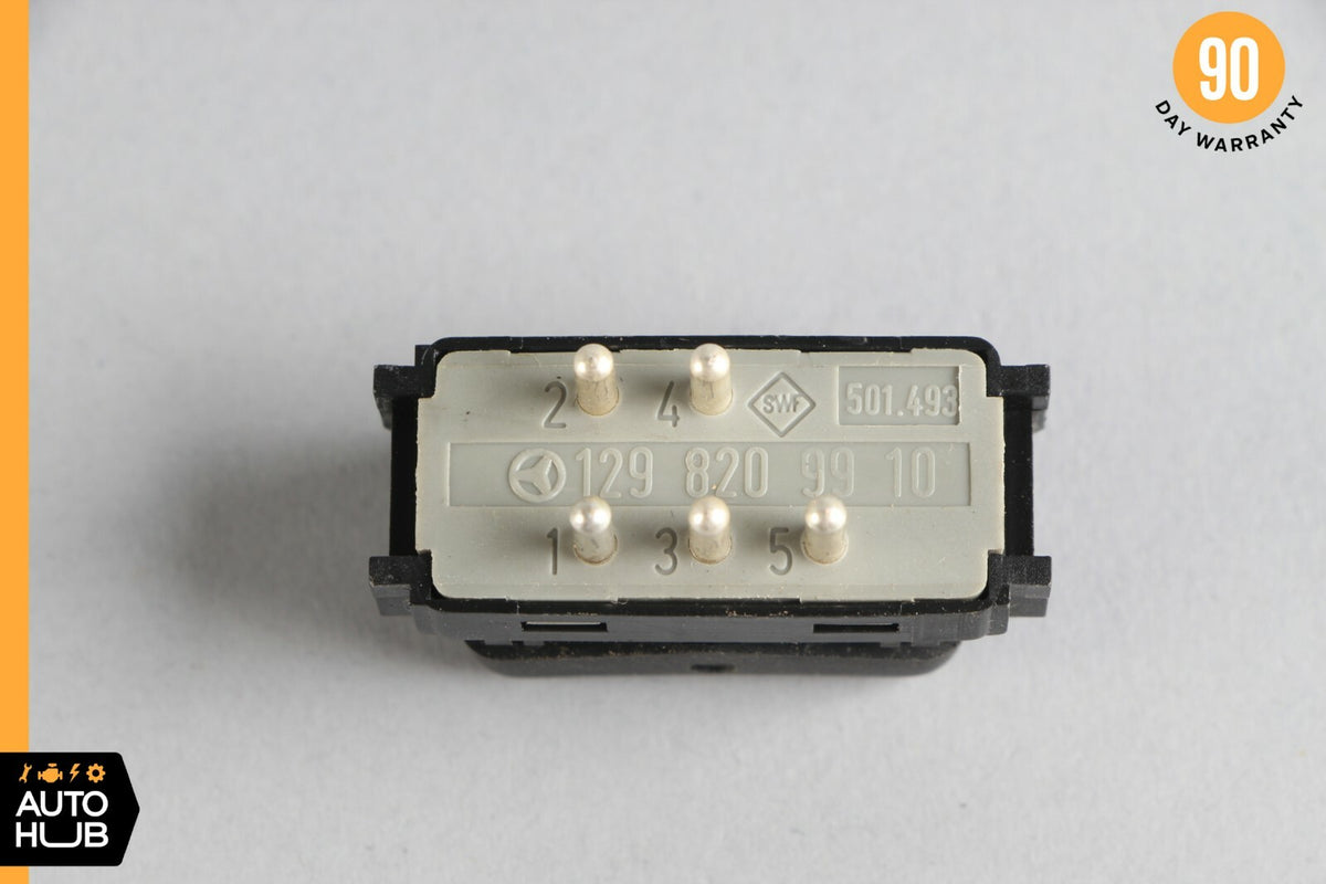 90-02 Mercedes R129 SL600 SL500 Adaptive Damping System Switch Button OEM - photo 5