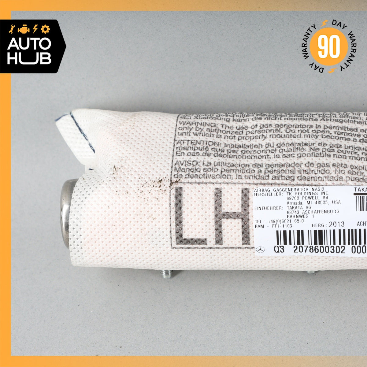 Mercedes W207 E350 E550 C250 Front Left Driver Side Seat Airbag Air Bag OEM - photo 2