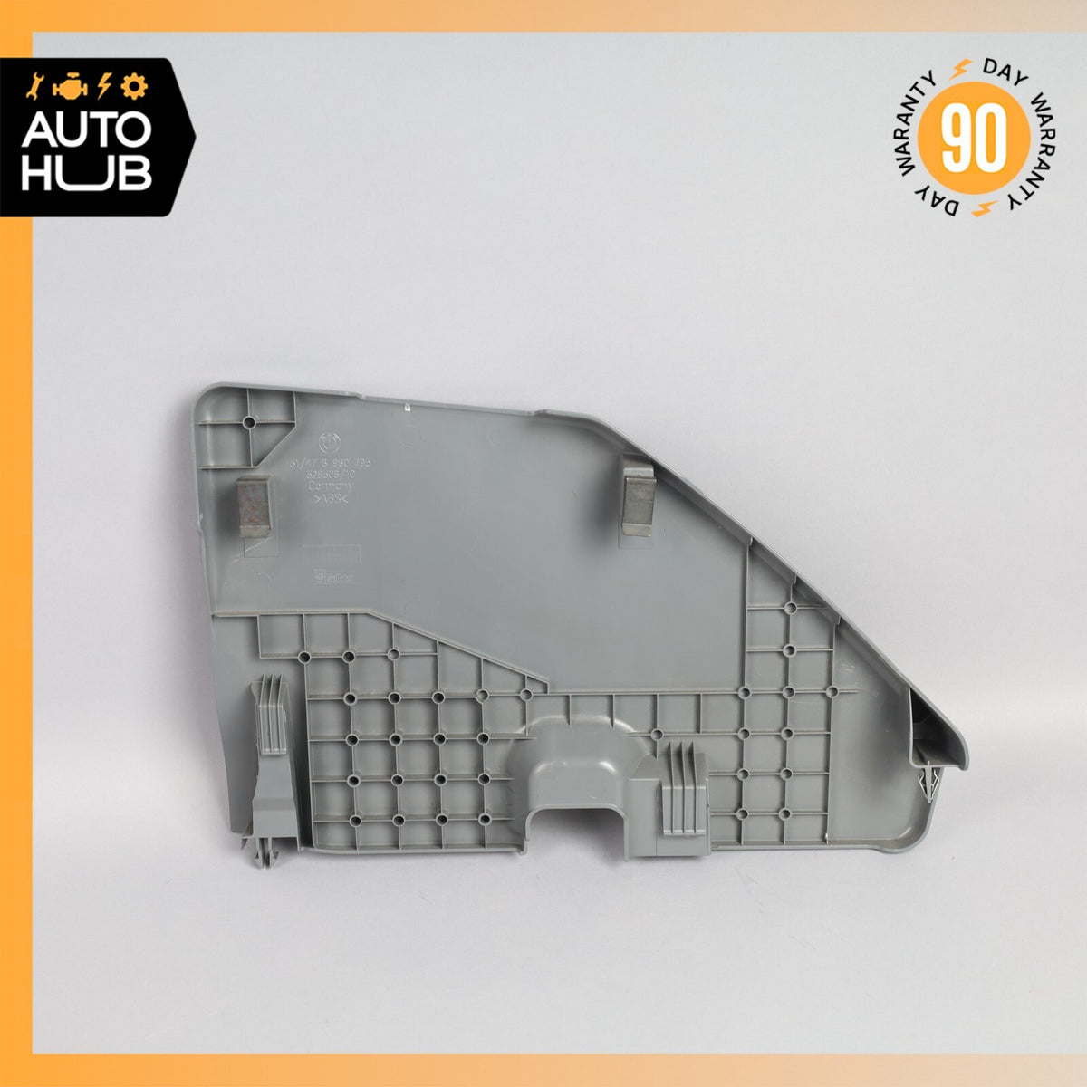 07 -13 BMW E93 328i 335i M3 Rear Trunk Lid Left Driver Side Side Cover Panel OEM - photo 7