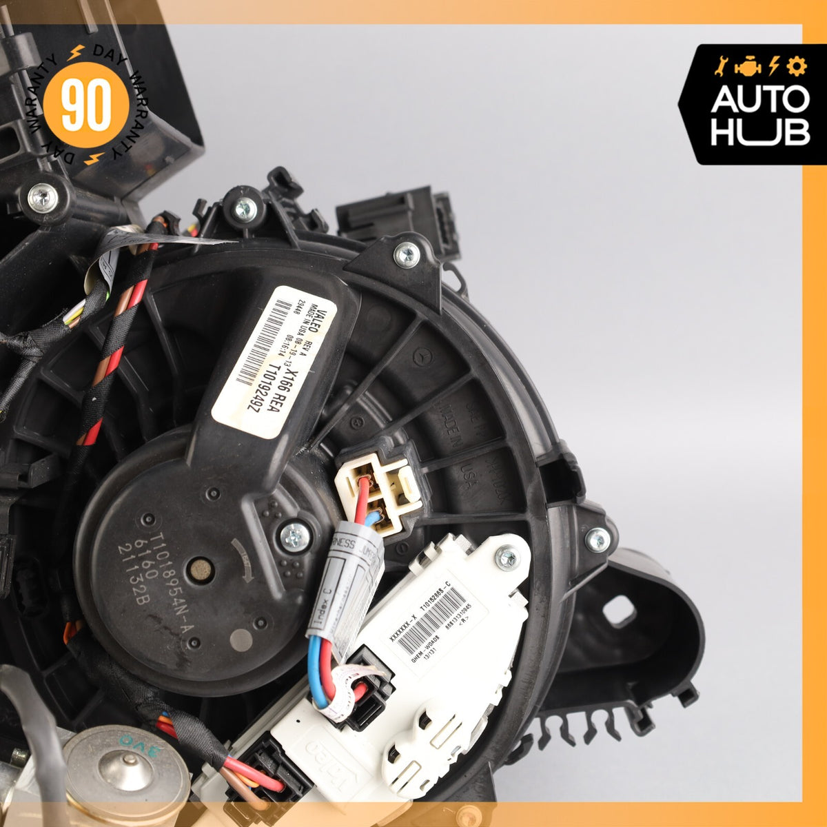 13-19 Mercedes X166 GL450 GLS550 GL63 AC A/C Rear Heater Blower Motor Fan OEM - photo 7