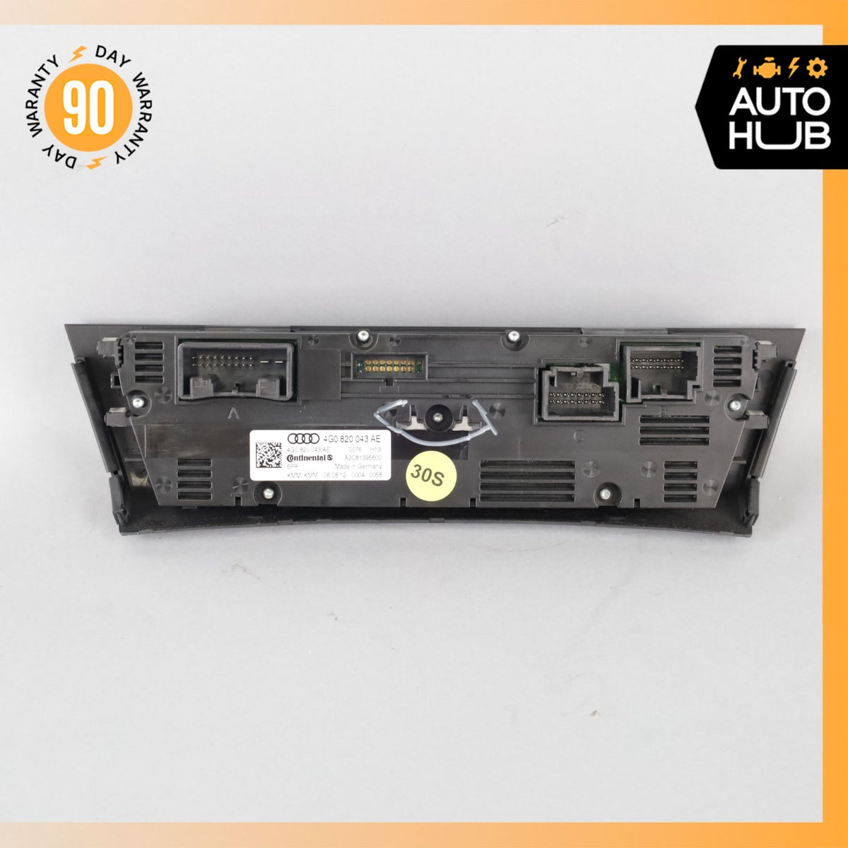 Audi C7 S6 Dashboard A/C Climate Control Panel Switch 4G0820043AE OEM - photo 12