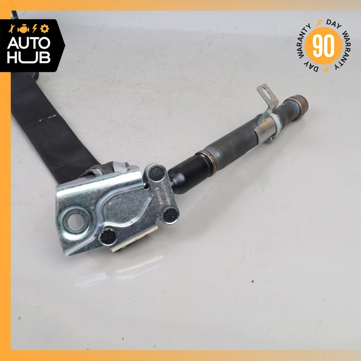 14-17 Mercedes W222 S65 AMG S600 S450 Seat Belt Rear Left Driver Side Black OEM - photo 8