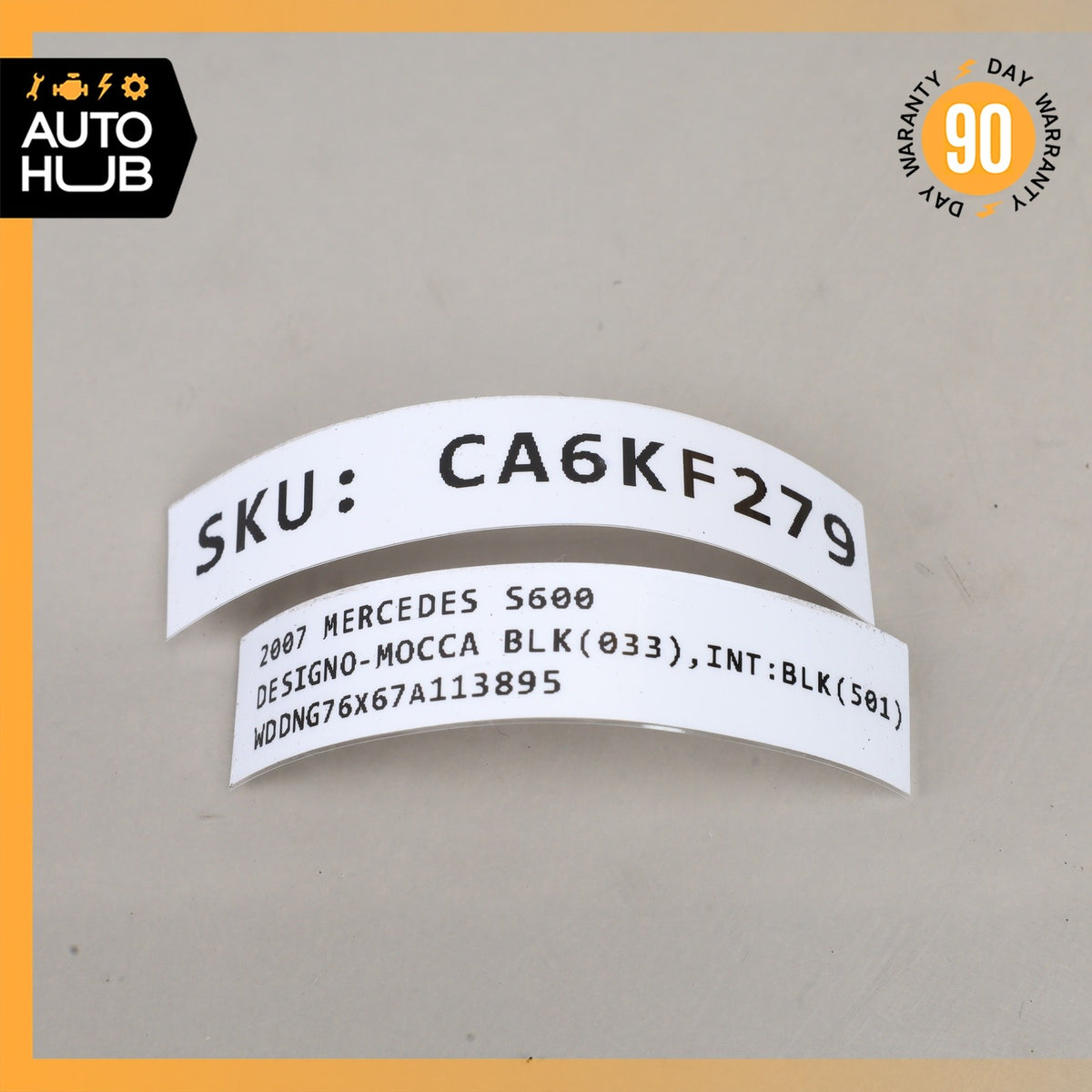 Mercedes W221 S600 AQS Air Quality Sensor Module 2118300472 OEM - photo 9