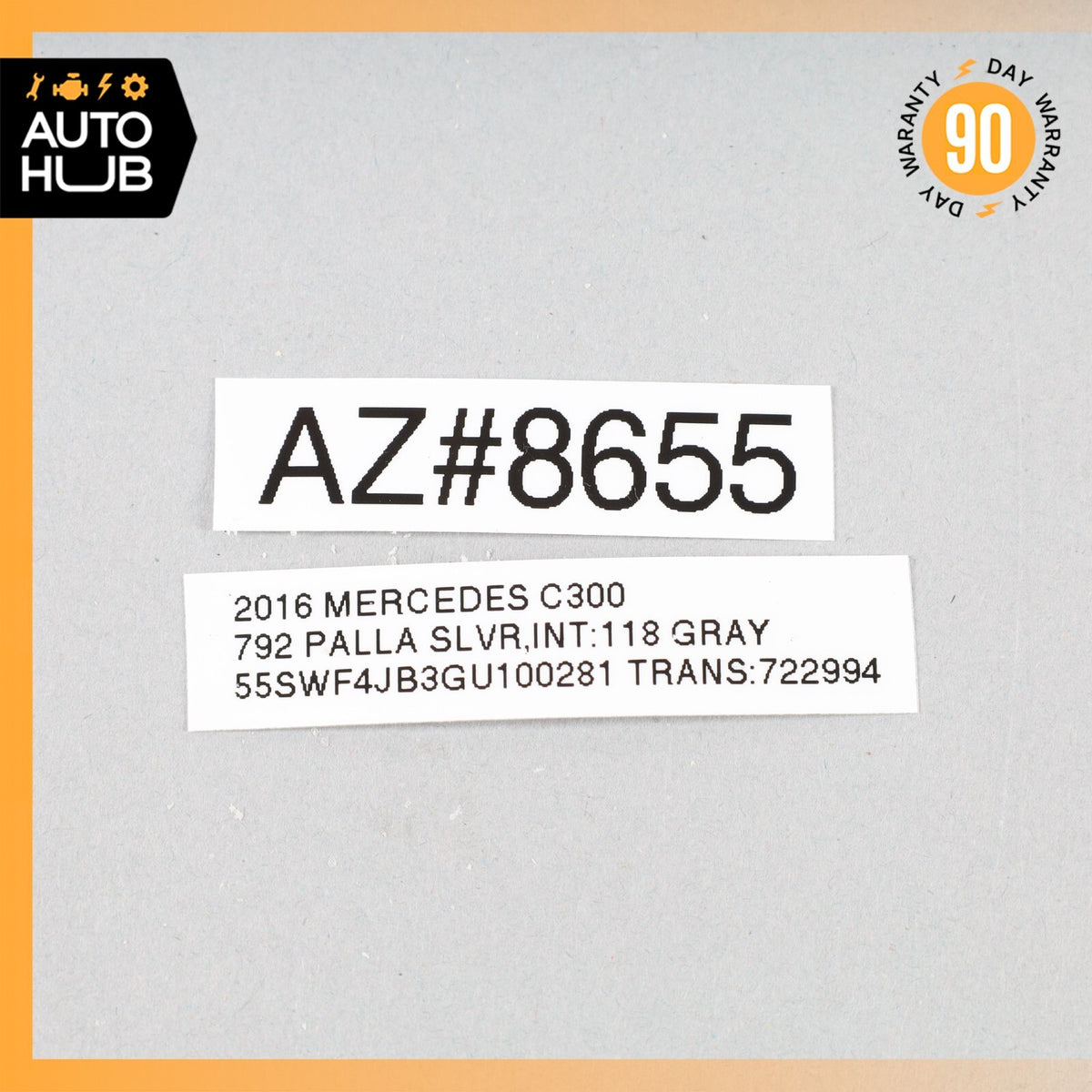 15-21 Mercedes W205 C300 C350e Front Right Side Door Lock Latch Actuator OEM - photo 17