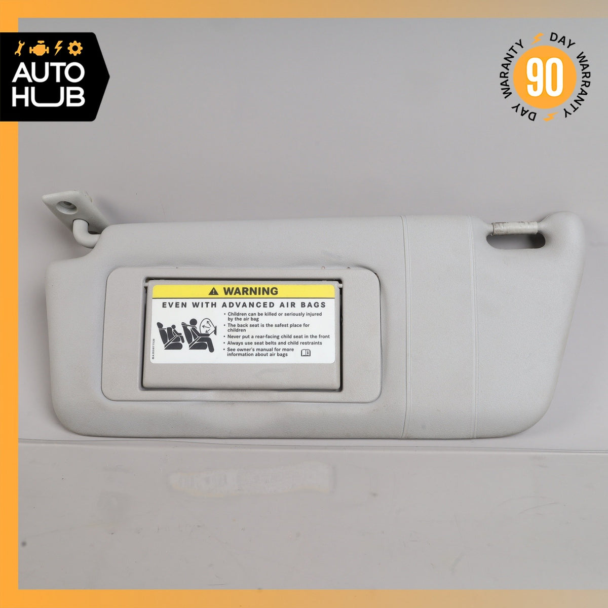 02-09 Mercedes W209 CLK350 C230 Left Driver Side Sunvisor Sun Visor OEM - photo 4