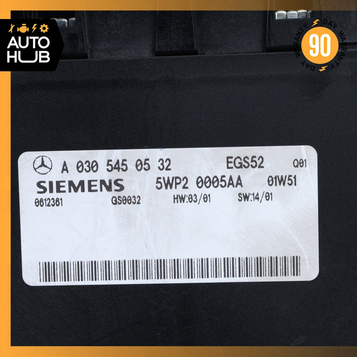 2003 Mercedes R230 SL500 TCU Transmission Control Module 0305450532 OEM - photo 4