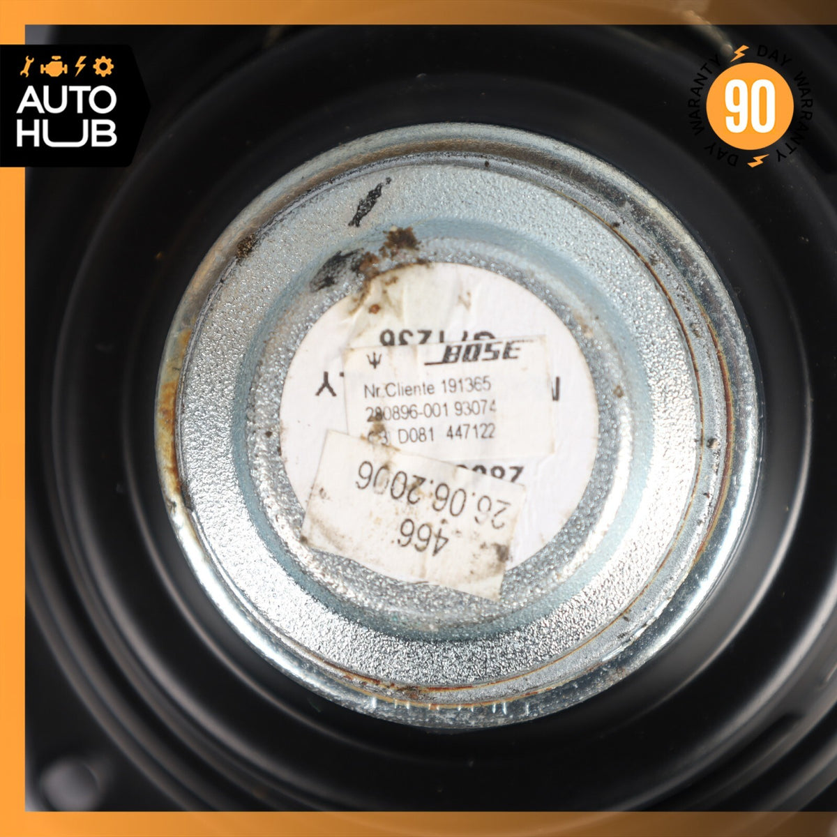03-19 Maserati Quattroporte Dashboard Dash Center Audio Speaker Bose OEM 79k - photo 7