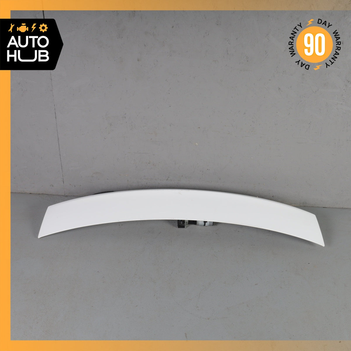 11-15 Audi 8J TT Coupe Rear Tailgate Trunk Lid Spoiler Wing White OEM - photo 1