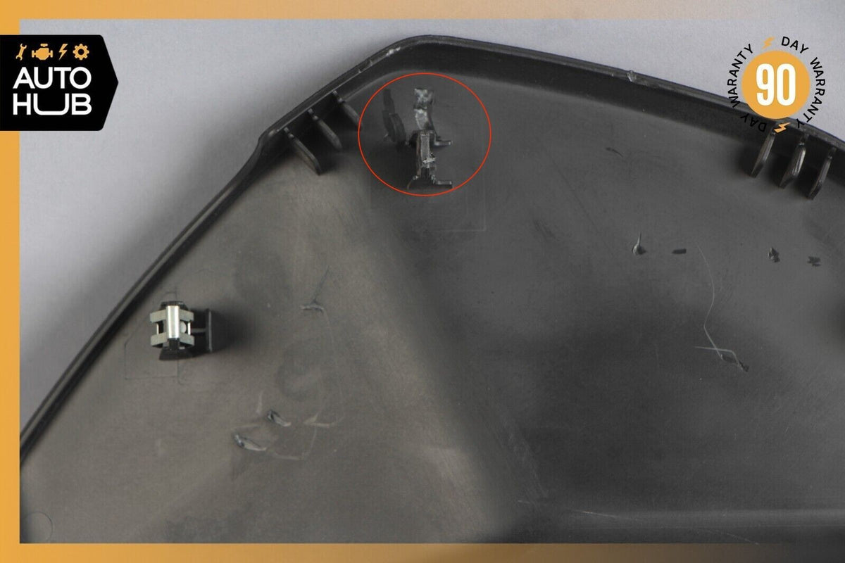 10-16 Mercedes W212 E550 E400 Right Dashboard Dash Cover Panel Trim Black OEM - photo 7
