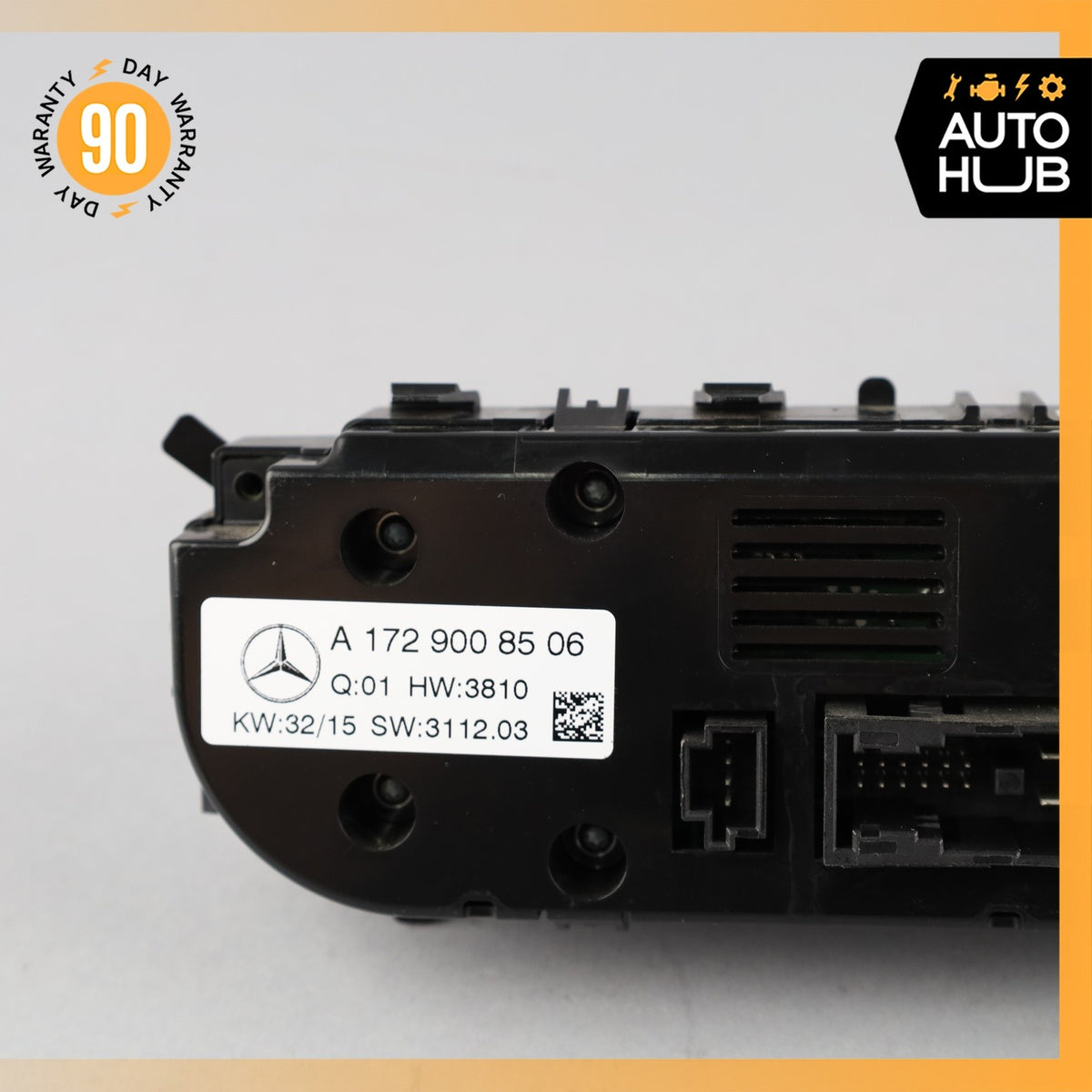 13-20 Mercedes R172 SLK250 SLC300 SLK350 AC A/C Heater Climate Control OEM 71k - photo 7