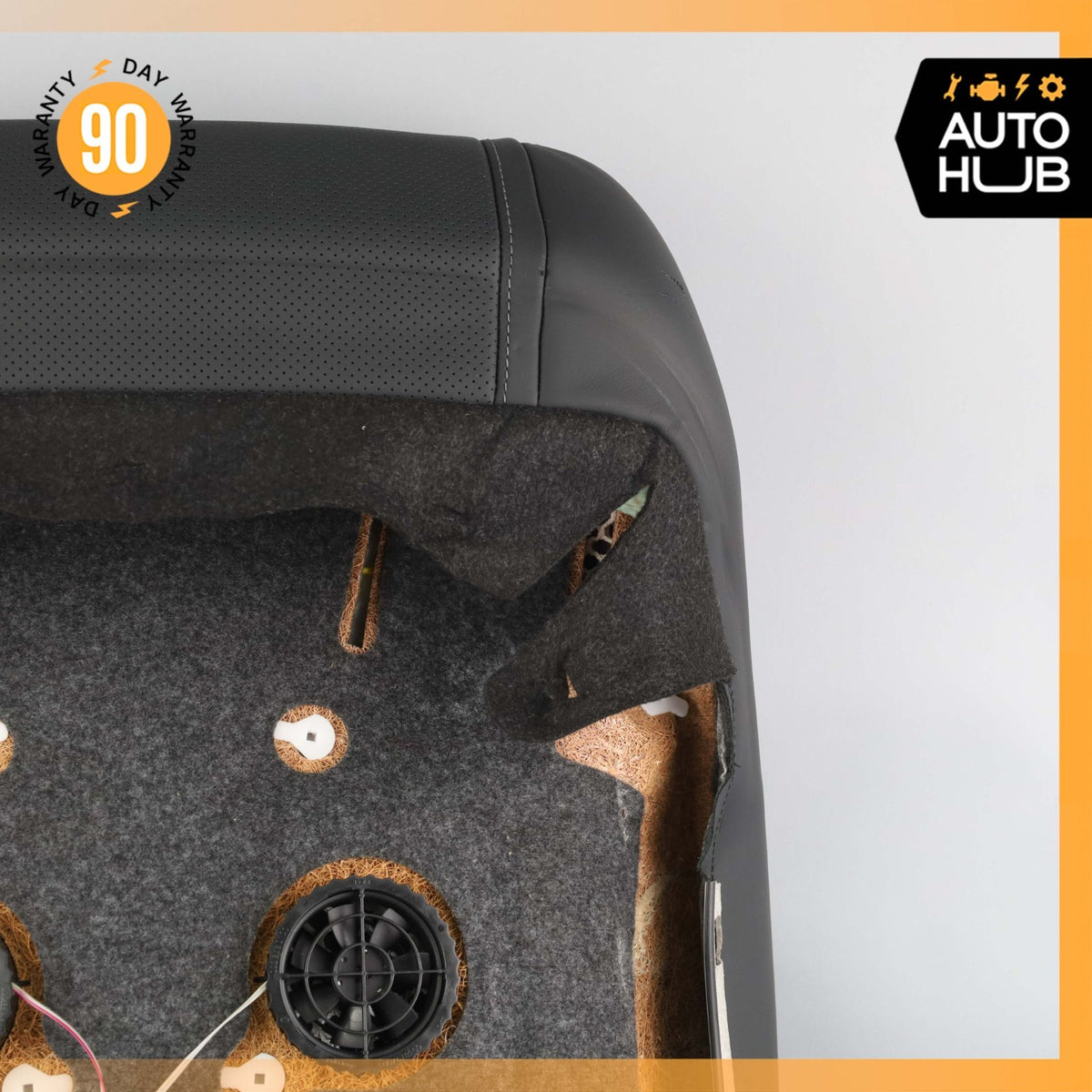 Mercedes W222 S63 AMG Front Left Seat Upper Back Cushion Exclusive Black OEM - photo 10