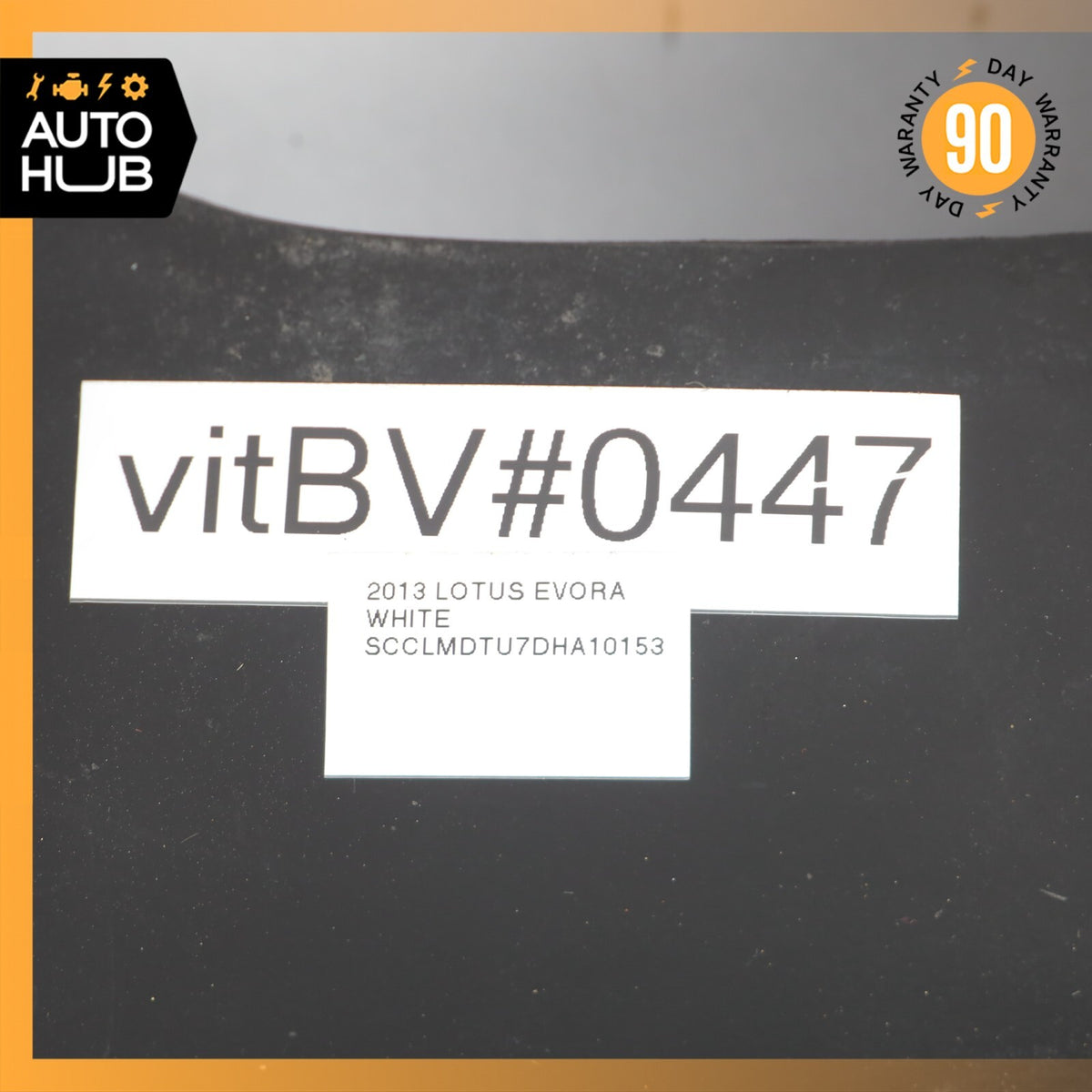 10-14 Lotus Evora Rear Bumper Cover Diffuser Black A132U0626F OEM 32k - photo 24
