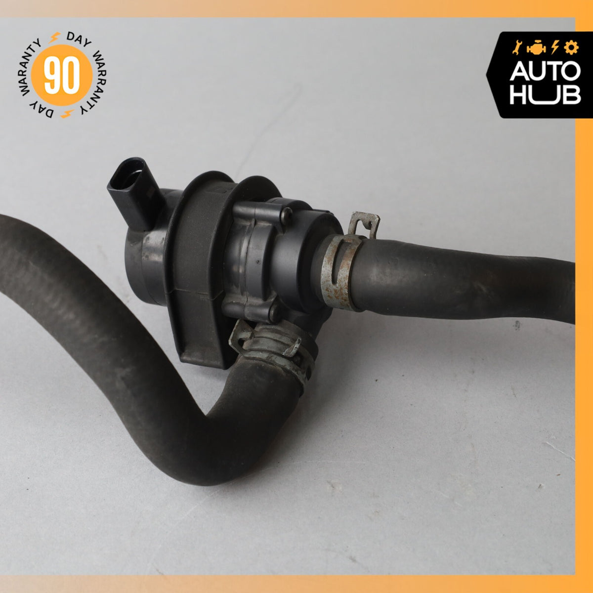 Bentley Continental GTC GT 6.0L Auxiliary AUX Circulation Water Pump w/ Pipe OEM - photo 3