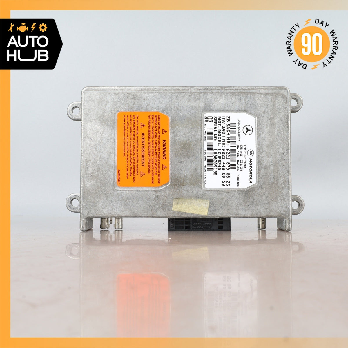 Mercedes R171 SLK350 CLS500 S550 GL450 Voice Communication Control Module OEM - photo 7