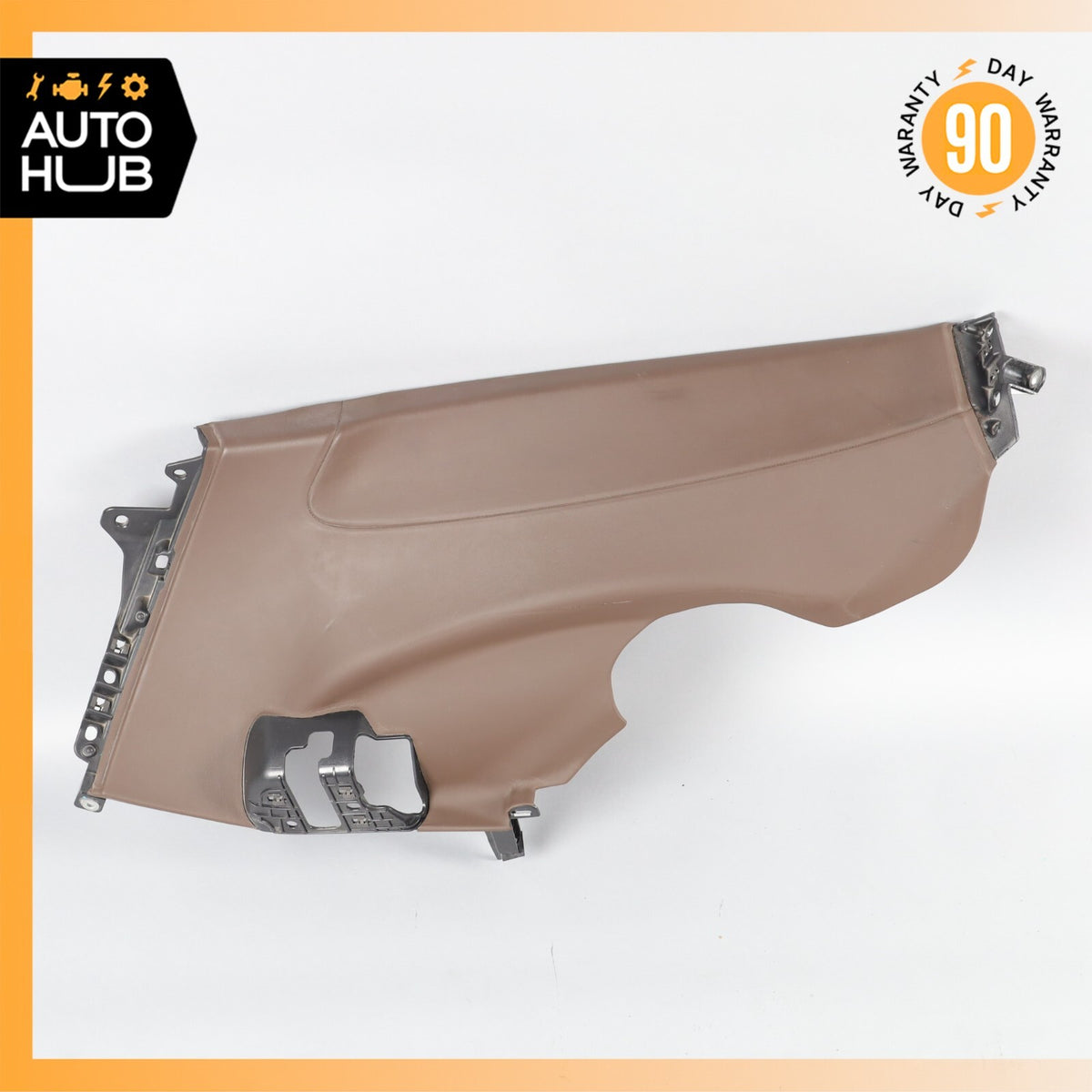 Porsche Panamera 971 4S Rear Left Lower C-Pillar Cover Panel Trim Brown OEM 6k - photo 1