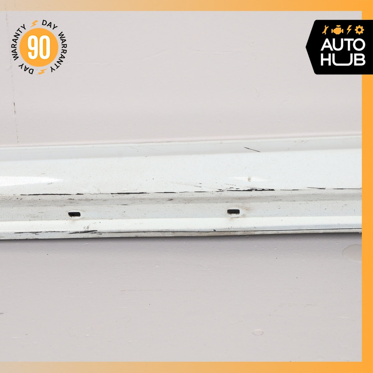 14-16 Porsche Panamera 970 Rocker Panel Side Skirt Left Side White OEM - photo 3