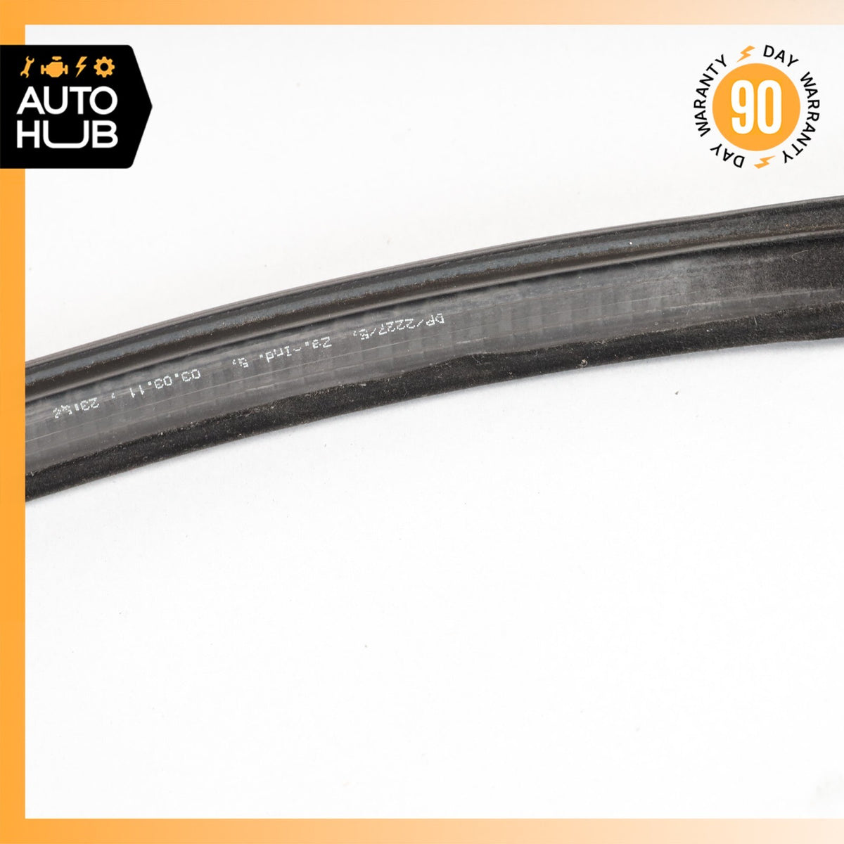 2012 Aston Martin Rapide Front Right Side Door Upper Seal Rubber OEM 11k - photo 6
