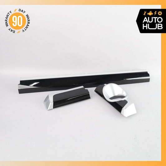 11-18 Porsche Cayenne 958 Dashboard Cover Panel Trim Molding Set Wood OEM - photo 1
