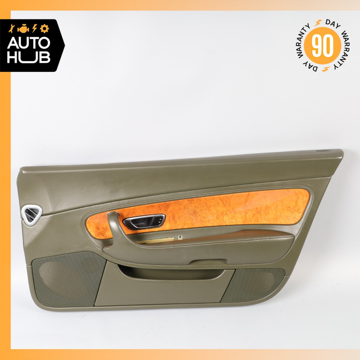 03-10 Bentley Continental GT Right Passenger Side Interior Door Panel Green OEM - photo 1