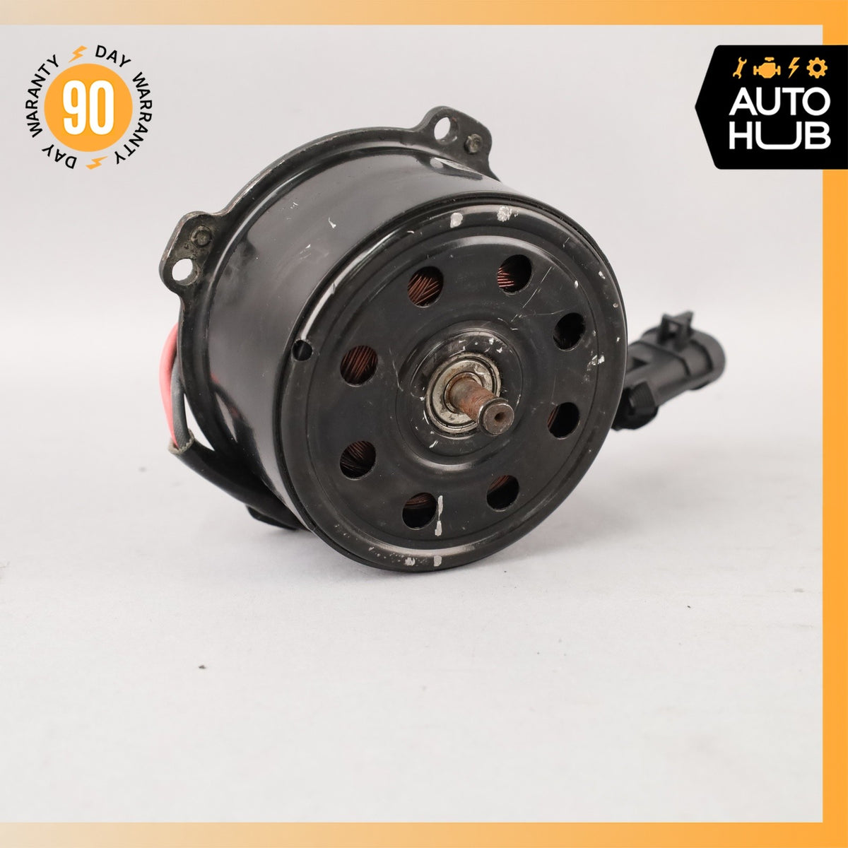 09-19 Maserati GranTurismo Quattroporte 4.7L Radiator Cooling Fan Motor OEM 58k - photo 2