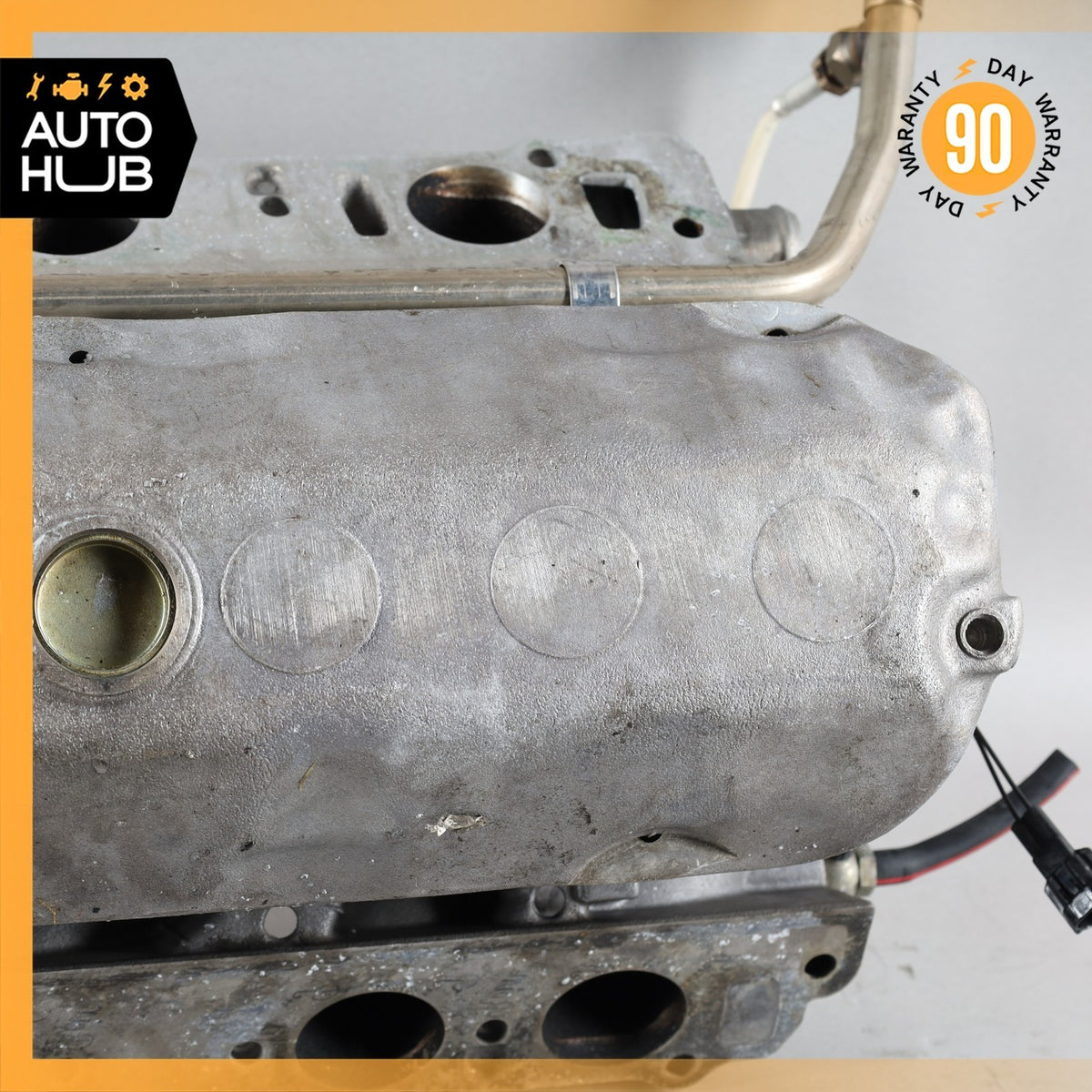 86-91 Mercedes W126 420SEL M116 Air Intake Manifold w/ Throttle Body OEM - photo 13