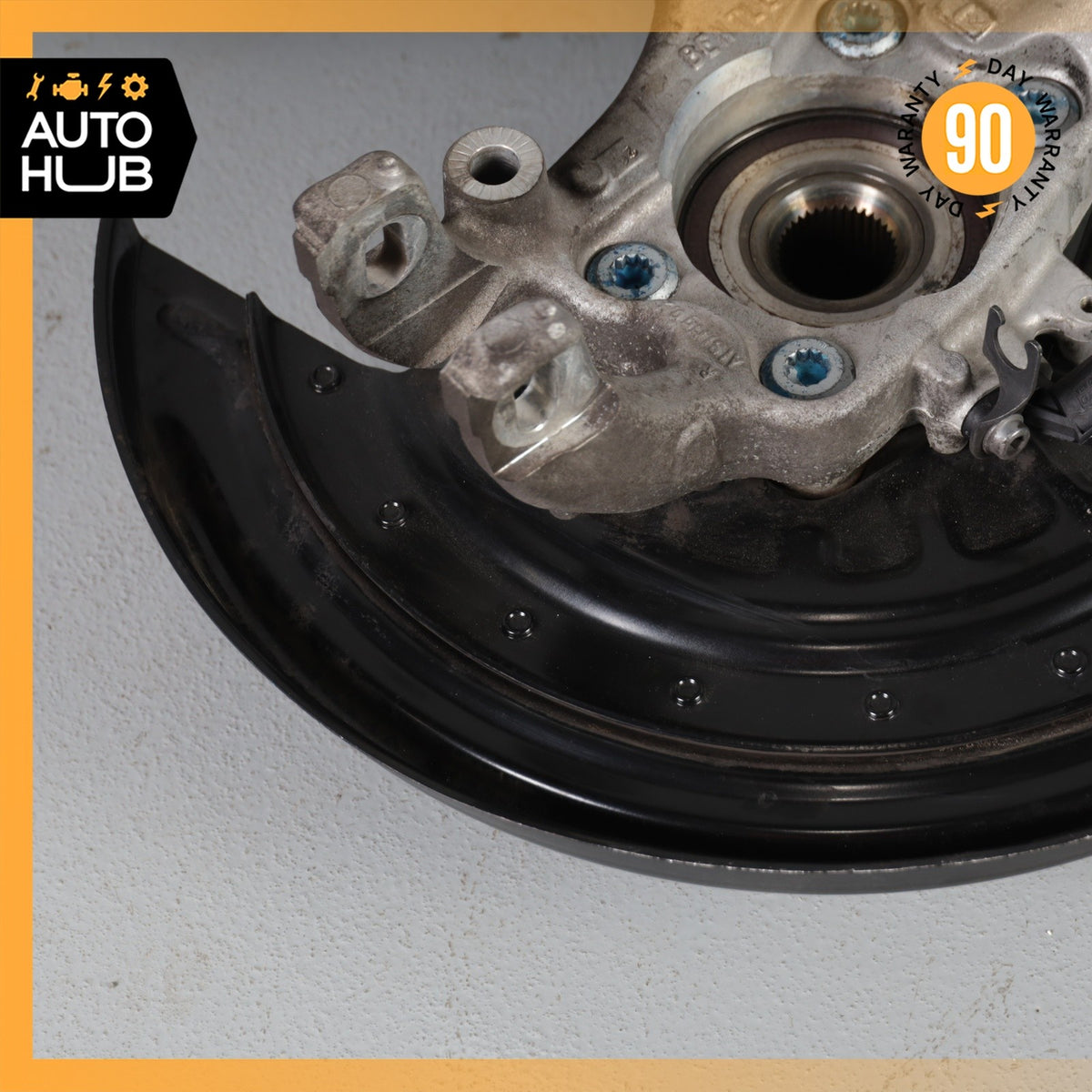 07-12 Bentley Continental GTC Rear Right Side Spindle Knuckle Hub OEM 40k - photo 15