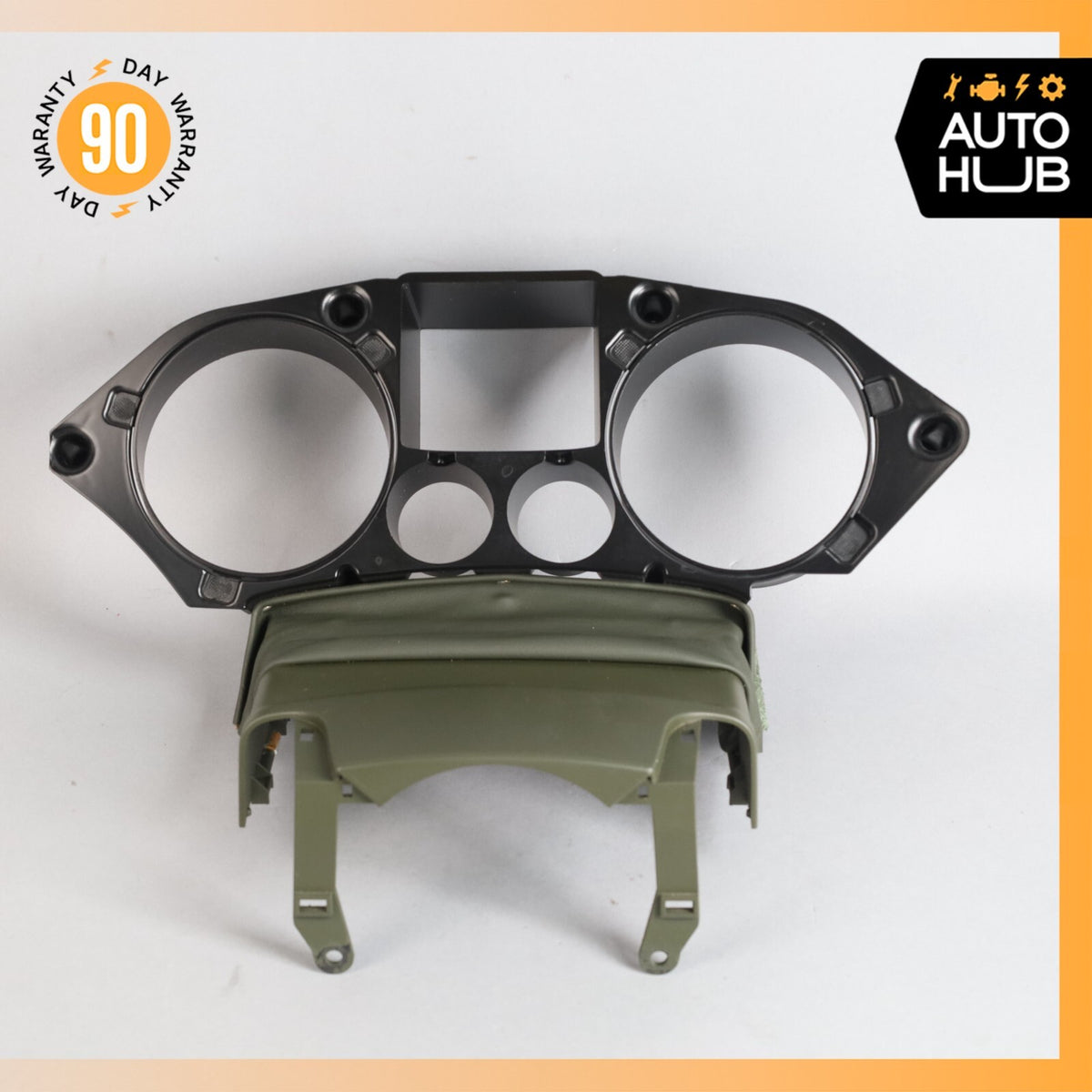 03-13 Bentley Continental GTC Instrument Cluster Speedometer Bezel Trim OEM - photo 2
