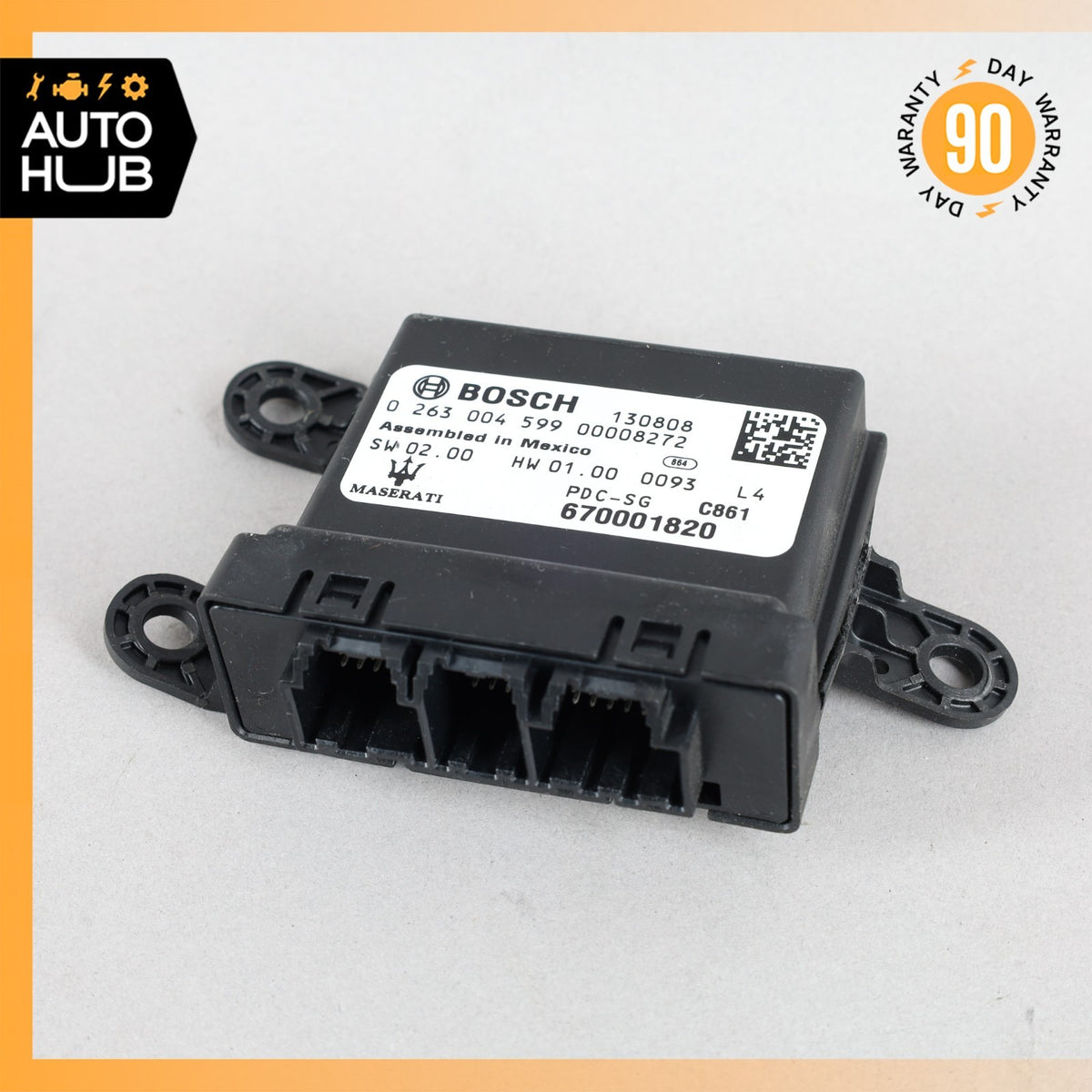 2014 Maserati Quattroporte Park Assist Parktronic Sensor Module Control OEM - photo 1