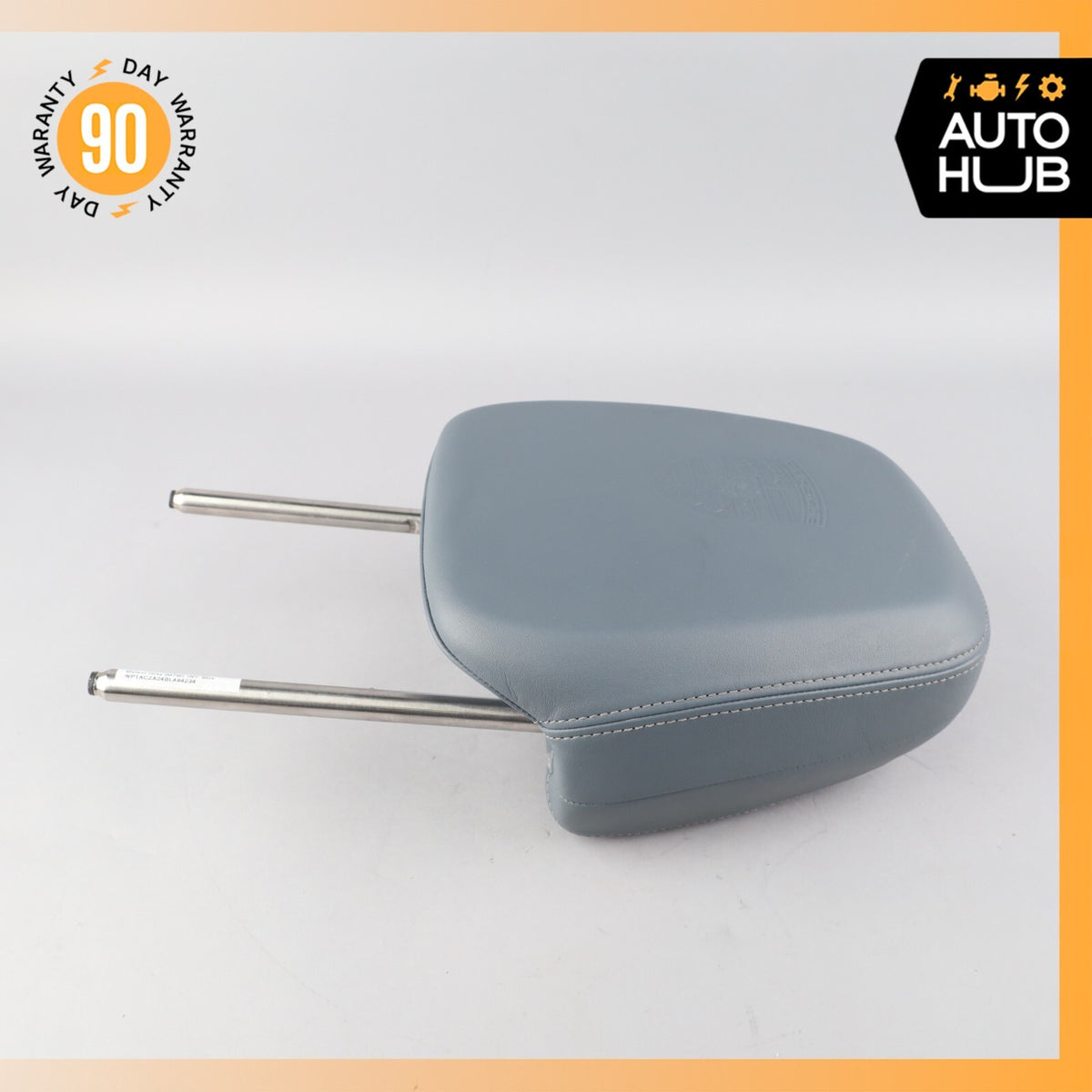 11-14 Porsche Cayenne 958 Turbo Front Left Driver Headrest Head Rest Blue OEM - photo 13