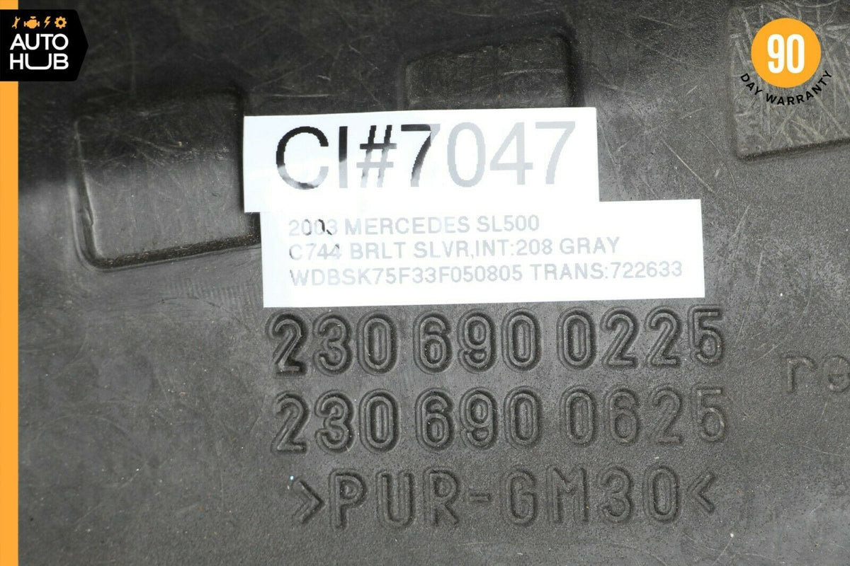 03-06 Mercedes R230 SL500 SL55 Front Right Side Interior Trim Panel A Pillar OEM - photo 12