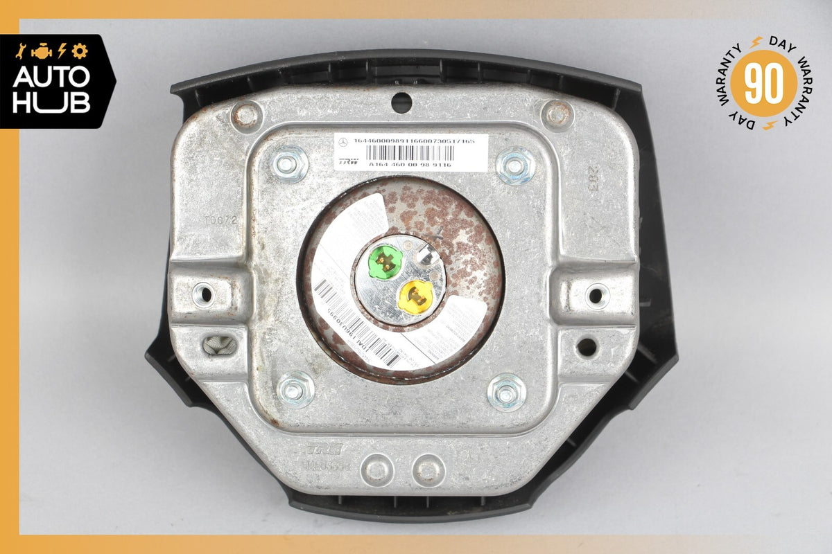 06-08 Mercedes W164 ML550 GL450 Driver Steering Wheel Airbag Air Bag Black OEM - photo 7