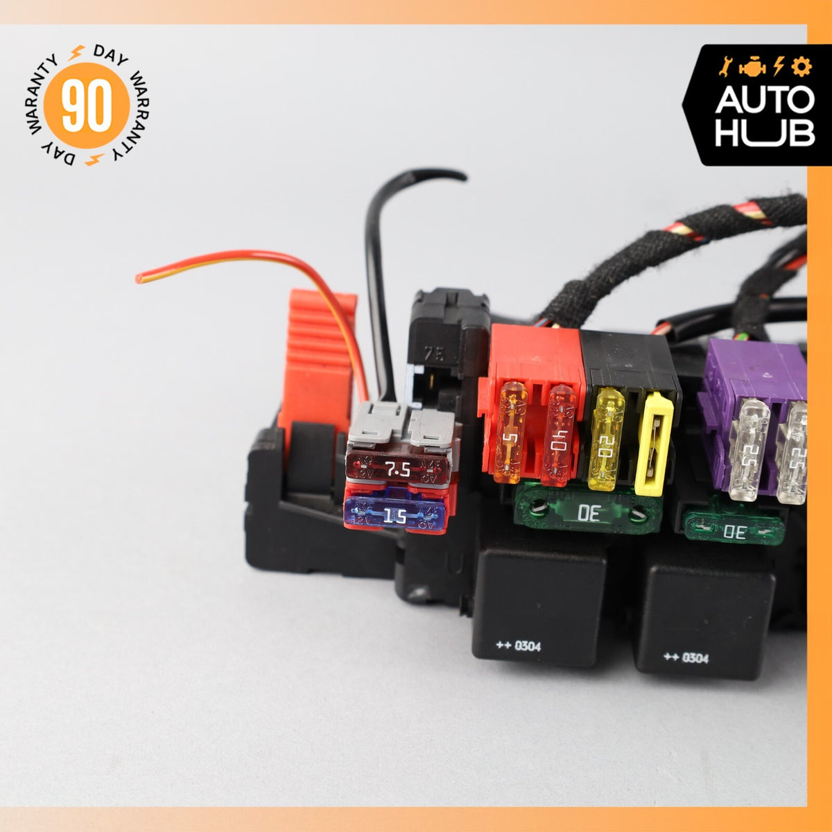 03-12 Mercedes R230 SL500 SL55 AMG SL550 Rear SAM Fuse Box Relay Module OEM - photo 7