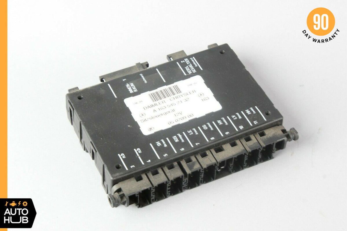 98-05 Mercedes W163 ML320 ML500 Seat Control Module Front Left Or Right OEM - photo 1