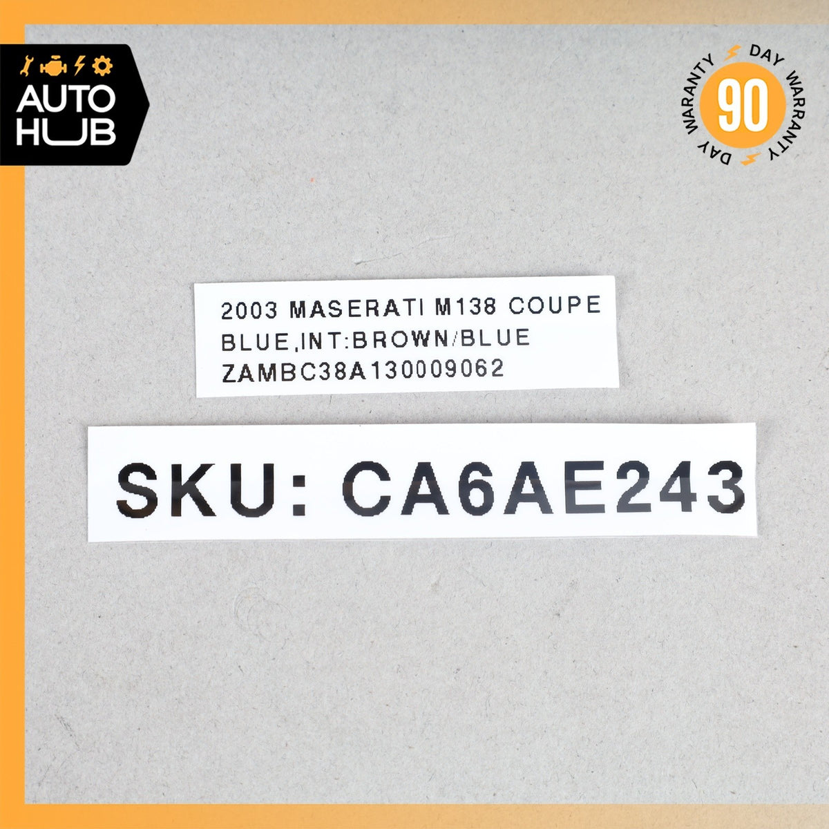 02-07 Maserati Coupe 4200 M138 Front Right Seat Control Memory Switch Cover OEM - photo 15