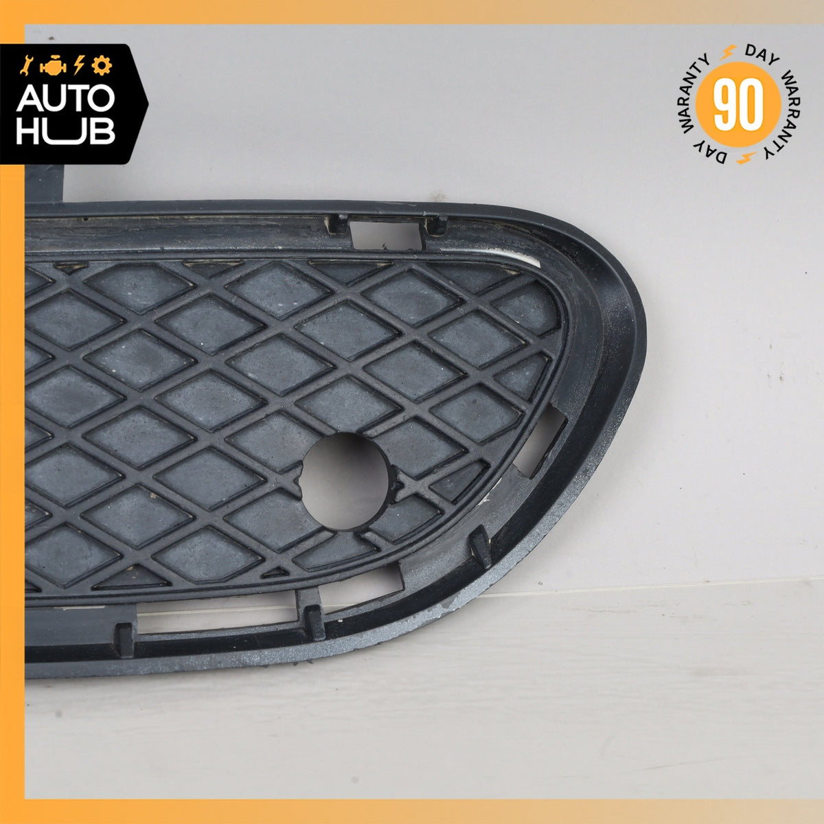 02-04 Mercedes W203 C320 C240 Base Front Bumper Left Side Mesh Grille OEM - photo 4
